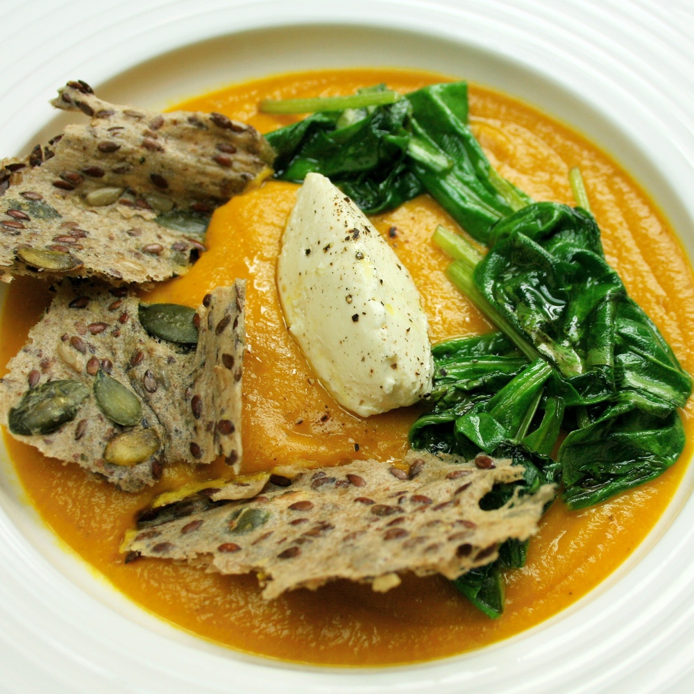 Crema di zucca per niente classica