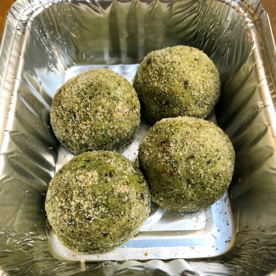 Polpette di broccoli - 4 pezzi